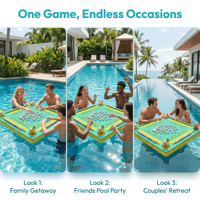 Tapis de billard américain flottant carré de luxe ZUJU, moderne, personnalisable, écologique, imperméable et antidérapant