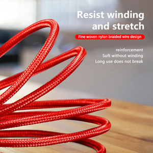 Free Sample Custom Nylon 3-in-1 Charging <strong>Data</strong> Phone <strong>Cable</strong> for <strong>Android</strong> &amp; Type-C Phones 3 1 USB <strong>Cable</strong> Charger - Product Image 2