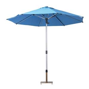 Sombrilla de aluminio para exteriores, Parasol personalizado con diseño de complejo turístico, Parasol publicitario para playa, <span class=keywords><strong>cerveza</strong></span> y Patio - Product Image 1