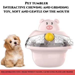 Balle distributrice de nourriture <span class=keywords><strong>pour</strong></span> animaux de compagnie (chats et chiens) avec interaction anti-fuite <span class=keywords><strong>pour</strong></span> soulager l'ennui et distributeur de friandises interactif - Product Image 1