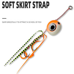 เหยื่อจิ๊กกิ้งแบบสไลด์ Kabura 150 กรัม สำหรับตกปลาแซลมอนและปลาบาส น้ำหนัก 40-200 กรัม - Product Image 6