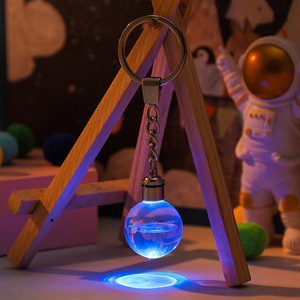 Nhà Máy Bán buôn LED 3D biểu tượng tùy chỉnh Vòng bóng Keychain pha lê cho lưu niệm MH-YS0442 khuyến mãi - Product Image 6