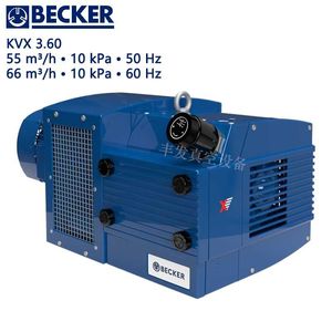 Bomba de vacío sin aceite Becker serie X, 3 HP, eléctrica, 380V, conexión de brida, descarga de 1 pulgada - Product Image 2