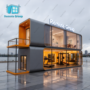 Özel 4 yatak odası çelik yapı konteyner evler kapsül ev için dayanıklı aile ikamet - Product Image 6