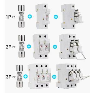 ฟิวส์ชุด <span class=keywords><strong>RT28</strong></span> RT28N-<span class=keywords><strong>32</strong></span> <span class=keywords><strong>RT28</strong></span>-63 RT28N-32X <span class=keywords><strong>RT28</strong></span>-63X 10x38 14x51 100KA AC500V GG 2A 4A 6A 10A 40A 50A 63A ฟิวส์ RO15 - Product Image 6