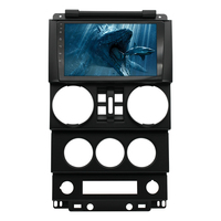 Android 13 Auto Autoradio Audio pour Jeep Wrangler 3 JK 2004-2010 Carplay 4G Wifi GPS BT Navi 8 core Dsp Multimedia Video Player