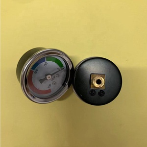 Manomètre à vide 40 mm (1,5 pouce) -0,1~0 MPa -760 mmHg, montage central arrière pour pompe à vide, système industriel et de laboratoire - Product Image 4