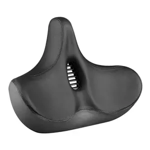 Comfortable Cycling Bike Seat Super Large Wide Bicycle Saddle with Soft Cushion Breathable Hollow Mountain Bike Road Bicyc