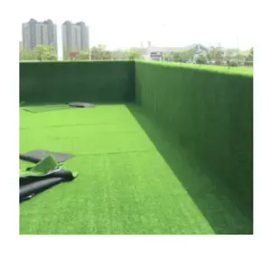 18mm Màu Xanh Lá Cây TỔng HỢp Turf ngoài trời cỏ nhân tạo trang trí cỏ tấm Tường nhân tạo cỏ tường hàng rào