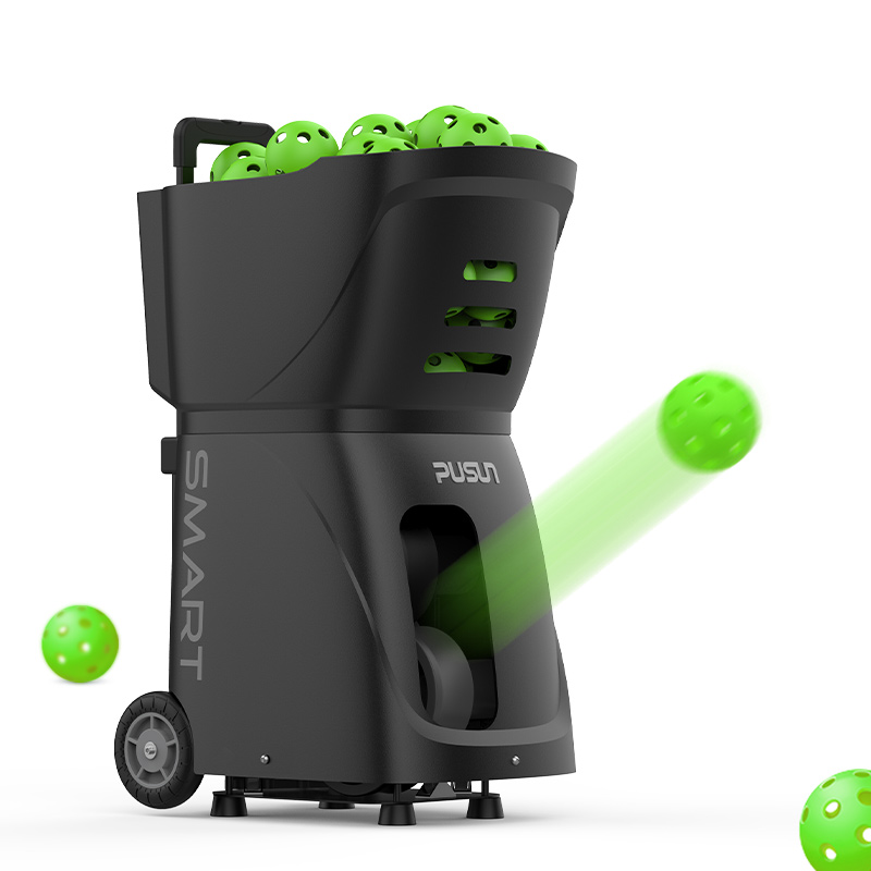 Professional Pickleball Machine Large Capacity 100 Balls Outdoor&Indoor Pickleball Shooting Machine for Player Training