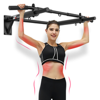 Barra Horizontal de pared de gimnasia, barra de dominadas para interiores, gimnasio en casa, barra de dominadas, equipo de ejercicio deportivo
