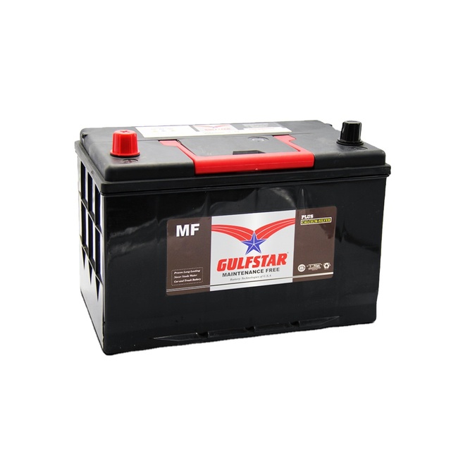 115D31R N90 12V 90AH Car Battery New Condition MF Lead Acid JIS Standard Free Maintenance