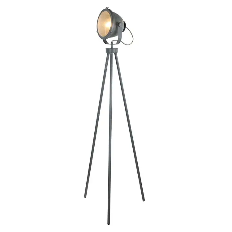 Best verkäufer Metal Tripod Stand Concrete /Cement farbe klassische stand lampen