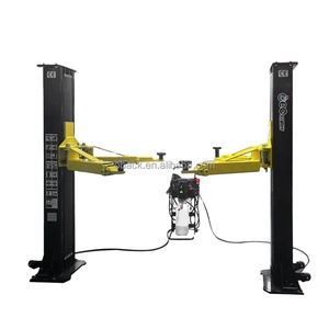 Elevador hidráulico automático de dos postes, elevador de vehículos eléctricos Vertical de 2 columnas para reparación, mesa elevadora de intercambio de aceite para elevadores de automóviles - Product Image 6