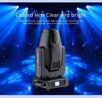 Iluminación de Cabeza Móvil 3 en 1 de 500W de Alta Potencia con LED de 6800K, Activación por Sonido, DMX512, Beam, Spot, Wash, Sistema de Mezcla de Colores CMY+CTO