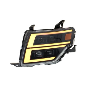 For Pajero V97 V87 V93 2009-2021 <b>Headlight</b> Assembly Modification Full <b>LED</b> 12V Running Water Steering 12v <b>LED</b> <b>Headlight</b> Assembly - Product Image 5