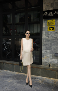 กางเกงลำลองสำหรับใส่ทำงาน ทรงหลวม ผ้าเนื้อนิ่ม 78% โพลีเอสเตอร์ 18% เรยอน 4% สแปนเด็กซ์ ขายส่ง เอวยางยืด ใส่สบายช่วงหน้าร้อน ผ้าไม่ยับ กางเกงผู้หญิง - Product Image 5