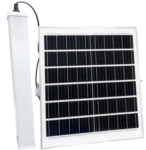 ไฟถนนโซลาร์เซลล์ LED 30W ABS IP65 แสงเดย์ไลท์ 5000K พร้อมเซ็นเซอร์ตรวจจับความเคลื่อนไหว กันน้ำสำหรับภายนอกอาคาร รับประกัน 5 ปี ได้รับการรับรองมาตรฐาน ETL CRI 90 แสงแบบลำแสง - Product Image 4