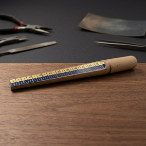 Tube de mesure en bois Eagle pour bagues, norme américaine 1-15, 0,060 kg, kit de fabrication de bijoux, outils de joaillier, exportateur d'outils de moulage Inde - Product Image 2