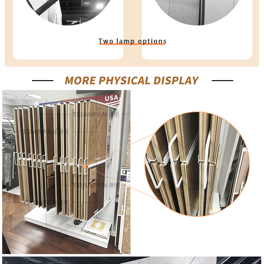 Modern Custom Steel Wing Rack Ceramic Panel Showroom Quartz Turn Page Floor Stone Racks Wood Marble Page Turning Tile Display