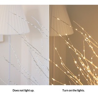 Lampe décorative en plastique LED pour arbre, lampe de nuit d'intérieur pour décoration de salon et de bar
