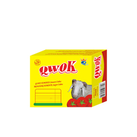 Cube de bouillon de viande de chèvre séchée 10g, assaisonnement de mouton mélangé, cube de soupe HALAL naturel, vente en gros