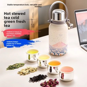Botella <span class=keywords><strong>de</strong></span> Acero Inoxidable Portátil <span class=keywords><strong>de</strong></span> Gran Capacidad, Diseño Simple y Creativo, Venta al Por Mayor <span class=keywords><strong>de</strong></span> Fábrica, Taza <span class=keywords><strong>con</strong></span> Aislamiento <span class=keywords><strong>de</strong></span> Doble Capa - Product Image 3