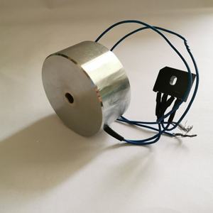 Diameter 80Mm Industriële Elektrische Magneet 110V <span class=keywords><strong>220V</strong></span> Ac Houdkracht 100Kg Ronde Elektromagneet - Product Image 2