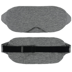 <span class=keywords><strong>Masque</strong></span> pour les yeux en coton personnalisé à sangles élastiques pour la maison Masques pour les yeux occultants pour le sommeil Vente en gros - Product Image 1