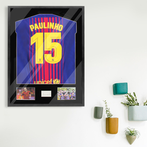 Marco de exhibición de Jersey de Venta caliente Exhibición de caja de Jersey clásica adecuada para fanáticos para decorar el hogar - Product Image 5