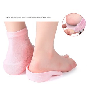 Booster dos chaussette hauteur augmentation manchon sport antidérapant SEBS invisible demi-coussin bionique conception semelle intérieure pour <span class=keywords><strong>chaussure</strong></span> - Product Image 4