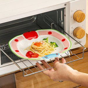 Tazón de Cerámica con Doble Asa y Tapa, Diseño de Elefante de Dibujos Animados y Patrón de Manzana, Pintado a Mano con Esmalte Subesmalteado, Ideal para Fideos Instantáneos en Dormitorios - Product Image 4