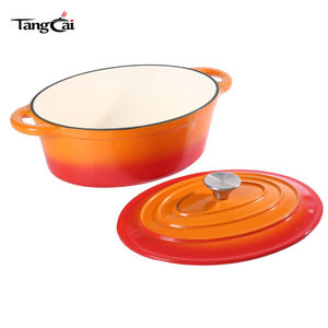 Marmites en fonte ovales grandes format pour la cuisson du pain au levain – Fournitures OEM tout-en-un - Product Image 2