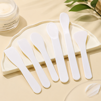 1 Buah Spatula Krim Mata Plastik PP, Alat Kosmetik DIY, Sendok Masker, Multi Ukuran untuk Perawatan Kulit Kecantikan