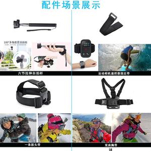 Kit d'accessoires universels 11-en-1 pour GoPro, compatible avec tous les modèles GoPro : sangle de poitrine, sangle de tête, sangle de poignet, clip de sac à dos - Product Image 4