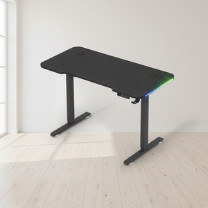 <span class=keywords><strong>Bureau</strong></span> d'ordinateur pour e-sport, <span class=keywords><strong>bureau</strong></span> à domicile, hauteur réglable électriquement, éclairage, matériau en acier, <span class=keywords><strong>bureau</strong></span> debout, <span class=keywords><strong>bureau</strong></span> mobile, table d'écriture - Product Image 1