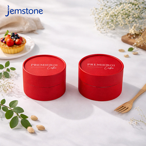 Custom Recyclable Heat Resistant Baking Cake Dessert Kraft <b>Cardboard</b> Cylinder Packaging Luxury Food Grade Cheesecake Paper <b>Tube</b> - Product Image 3