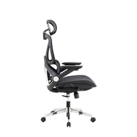 Nouveau design moderne de Guangdong Chaise de direction ergonomique pivotante et confortable en maille de haute qualité Mobilier de bureau pour le bureau à domicile