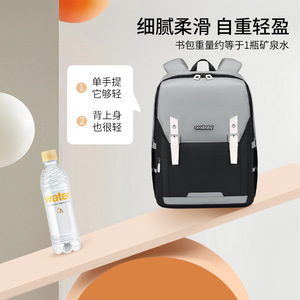 Sac à dos unisexe Cool Baby Cloud Middle Fashion léger et tendance - Product Image 2