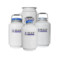 Réservoir d'azote liquide YDS 6L 10L 20L pour l'industrie de la beauté, la cryothérapie, les soins de la peau et la production de crème glacée à l'azote liquide LN2