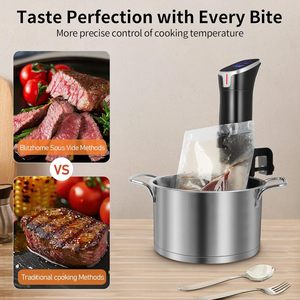 Nhà Máy Bán buôn chân không sous vide Wifi nồi Máy chậm bếp và sous vide hộ gia đình nhiệt độ thấp sous vide nấu ăn - Product Image 4