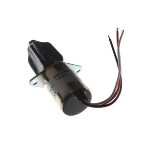 Replacement 12V Fuel Shutoff Solenoid 1751ES-12A7ULB1S1 for Woodward Diesel Engine Spare Parts