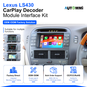 Módulo <span class=keywords><strong>de</strong></span> Interfaz Inalámbrica Apple CarPlay y Android Auto para Lexus LS430 1999-2005, Actualización <span class=keywords><strong>de</strong></span> Pantalla Táctil Original - Product Image 1