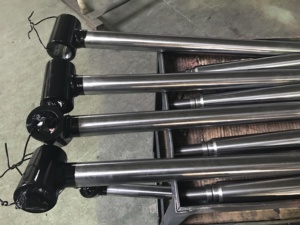 500mm 800mm 1500mm Stroke Double Acting Hydraulic Cylinders Custom with Cross Tube - Product Image 5