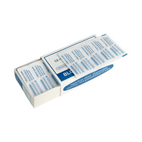 Dispositif jetable de lancette de sang d'acier inoxydable