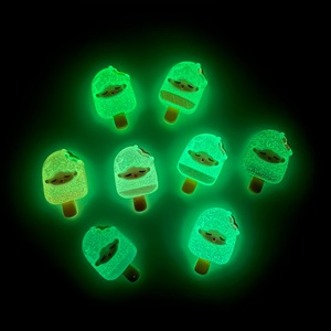 Popular Products Cartoon Luminous Fine Flash DIY Handmade Resin Mobile Phone Case Hairpin Rope Accessories Factory <b>Direct</b> Sales - Product Image 4