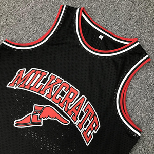 Ensembles d'uniformes de basket-ball unisexes personnalisés, imprimés professionnellement, 100% polyester respirant, séchage rapide - Product Image 3
