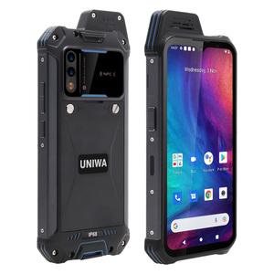 UNIWA W888 ระบบปฏิบัติการ Android 11 Octa Core หน่วยความจำ 128GB มาตรฐานกันน้ำ IP68 โทรศัพท์มือถือสำหรับเล่นเกม หน้าจอ AMOLED 6.3 นิ้ว แบตเตอรี่ 5000mAh รองรับ GSM LTE NFC สแกนลายนิ้วมือ - Product Image 2