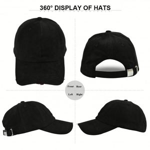 Solid Color Wool-Like Baseball Cap with Stitched Detail Fashionable Sun Protection <b>Hat</b> for Spring,Adjustable Snapback Men &Women - Product Image 3