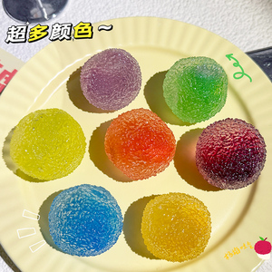 Pelota de Gel ASMR, Satisfactoria, Nuevo Diseño 2026, Pelotas Blandas de TPR para Apretar, Juguete Antiestrés de Maltosa - Product Image 3